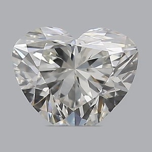 Heart diamond — real photo