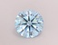 1.02 Ct. Fancy Vivid  Blue Round Lab Grown Diamond