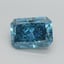 1.39 Ct. Fancy Vivid Malibu Blue Radiant Lab Grown Diamond