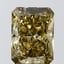 1.72 Ct. Fancy Intense Grayish Yellow Radiant Lab Grown Diamond