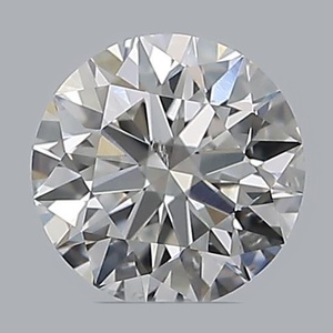 Round diamond — real photo