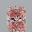 1.01 Ct. Fancy Intense Pink Cushion Lab Grown Diamond