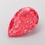 5.04 Ct. Fancy Vivid Pink Pear Lab Grown Diamond