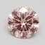 2.10 Ct. Fancy Intense Pink Round Lab Grown Diamond