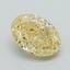 1.03 Ct. Fancy Intense Yellow Oval Lab Grown Diamond