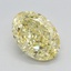 1.73 Ct. Fancy Intense Yellow Oval Lab Grown Diamond