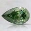 1.15 Ct. Fancy Vivid Pacific Green Pear Lab Grown Diamond