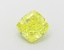 1.54 Ct. Fancy Vivid  Yellow Cushion Lab Grown Diamond