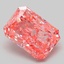 2.04 Ct. Fancy Vivid Pink Radiant Lab Grown Diamond