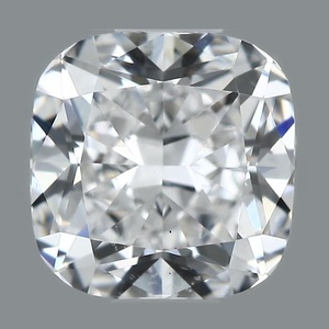 Cushion diamond — real photo
