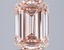 3.92 Ct. Fancy Intense  Pink Emerald Lab Grown Diamond