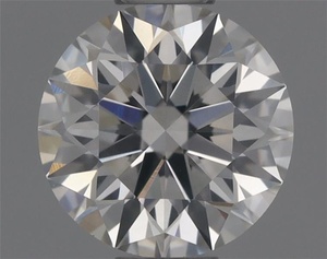 Round diamond — real photo