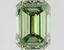 2.46 Ct. Fancy Vivid Green Emerald Lab Grown Diamond
