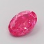 1.20 Ct. Fancy Vivid  Pink Oval Lab Grown Diamond