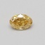 0.32 Ct. Fancy Intense Yellow Oval Lab Grown Diamond