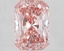 3.86 Ct. Fancy Vivid Pink Radiant Lab Grown Diamond
