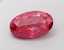 7.48 Ct. Fancy Vivid Red Oval Lab Grown Diamond