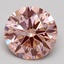 2.22 Ct. Fancy Intense Pink Round Lab Grown Diamond