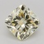 2.08 Ct. Fancy Intense Yellow Cushion Lab Grown Diamond