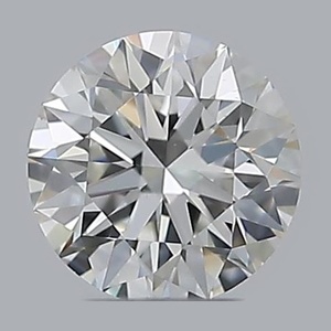 Round diamond — real photo
