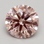 2.00 Ct. Fancy Light Pink Round Lab Grown Diamond