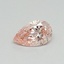0.30 Ct. Fancy Intense Pink Pear Lab Grown Diamond