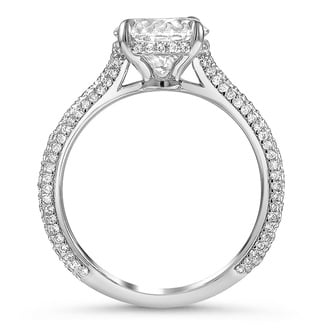 Custom Micro-Pave Diamond Ring