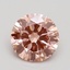 2.03 Ct. Fancy Intense Pink Round Lab Grown Diamond