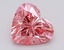 1.06 Ct. Fancy Vivid Pink Heart Lab Grown Diamond