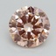 2.01 Ct. Fancy Intense Pink Round Lab Grown Diamond