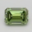 1.09 Ct. Fancy Vivid  Green Emerald Lab Grown Diamond