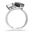 Princess Cut Toi et Moi Ring, smallview