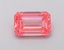 1.38 Ct. Fancy Intense  Pink Emerald Lab Grown Diamond