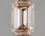 1.06 Ct. Fancy Light Pinkish Orange Emerald Lab Grown Diamond