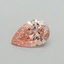 0.32 Ct. Fancy Vivid Pink Pear Lab Grown Diamond