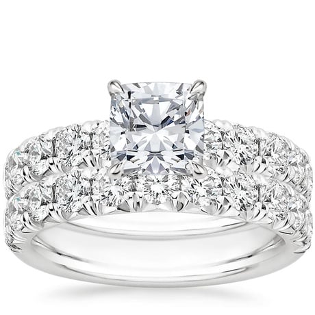 18K White Gold Ellora Diamond Bridal Set