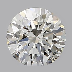 Round diamond — real photo