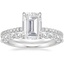 18K White Gold Luxe Viviana Diamond Ring (1/3 ct. tw.) with Marseille Diamond Ring (1/3 ct. tw.)