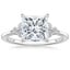 Platinum Luxe Melody Diamond Ring (1/5 ct. tw.), smalltop view