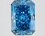 2.07 Ct. Fancy Vivid Blue Radiant Lab Grown Diamond