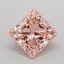 1.43 Ct. Fancy Vivid  Pink Princess Lab Grown Diamond