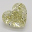 2.03 Ct. Fancy Light Yellow Heart Diamond