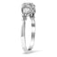 The Lucilia Ring, smalltop view on a hand