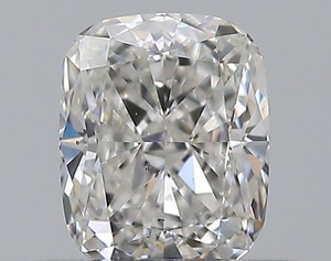Cushion diamond — real photo