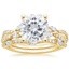 18KY Moissanite Luxe Willow Bridal Set (1/2 ct. tw.), smalltop view