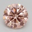 2.68 Ct. Fancy Intense Pink Round Lab Grown Diamond