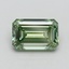 1.52 Ct. Fancy Intense Green Emerald Lab Grown Diamond