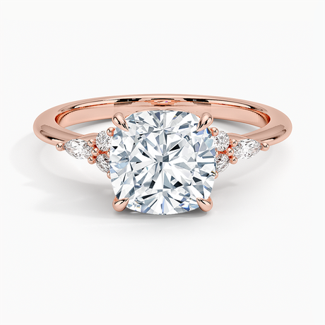 14K Rose Gold Nadia Diamond Ring