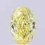 1.51 Ct. Fancy Yellow Oval Lab Grown Diamond