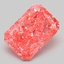3.03 Ct. Fancy Vivid Pink Radiant Lab Grown Diamond